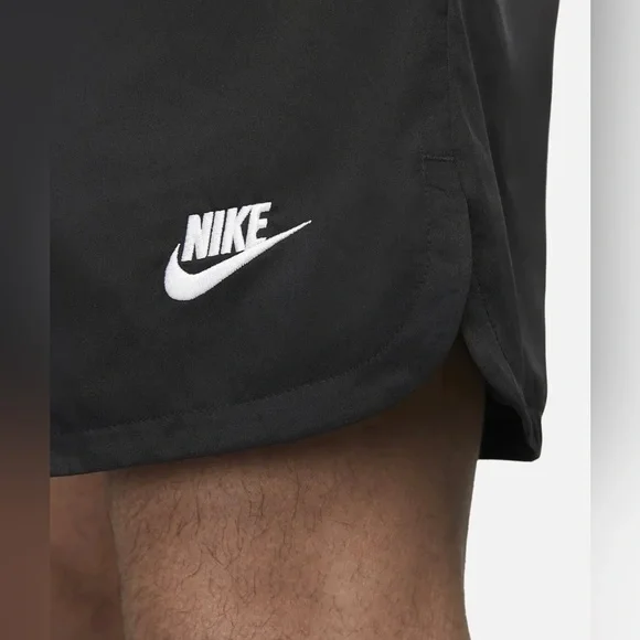 Men's Nike Sportswear Woven Flow Black Shorts new with tags DR5678-010 - Picture 3 of 6